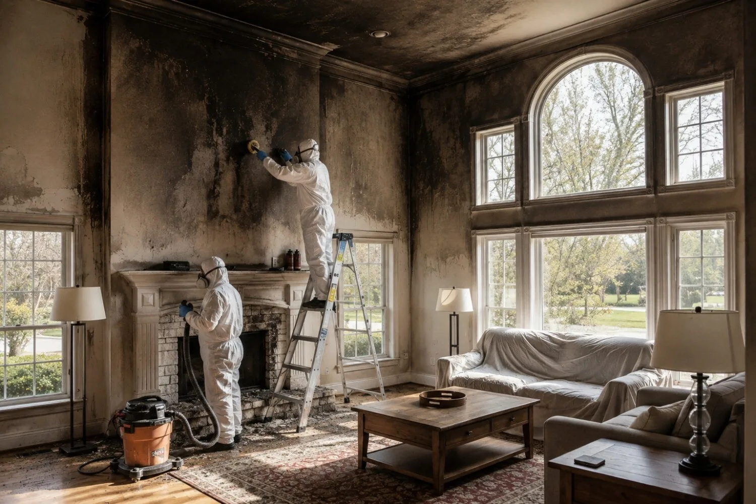 Fire Damage Restoration Summerland in Summerland